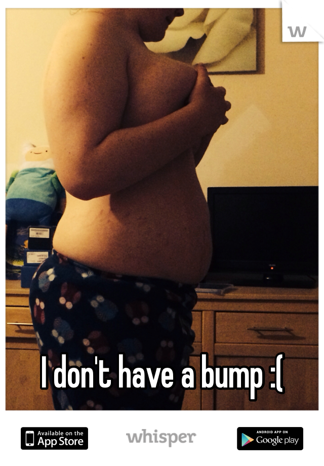  I don't have a bump :( 