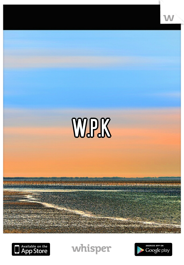 W.P.K