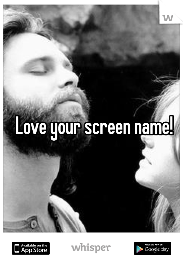 Love your screen name! 