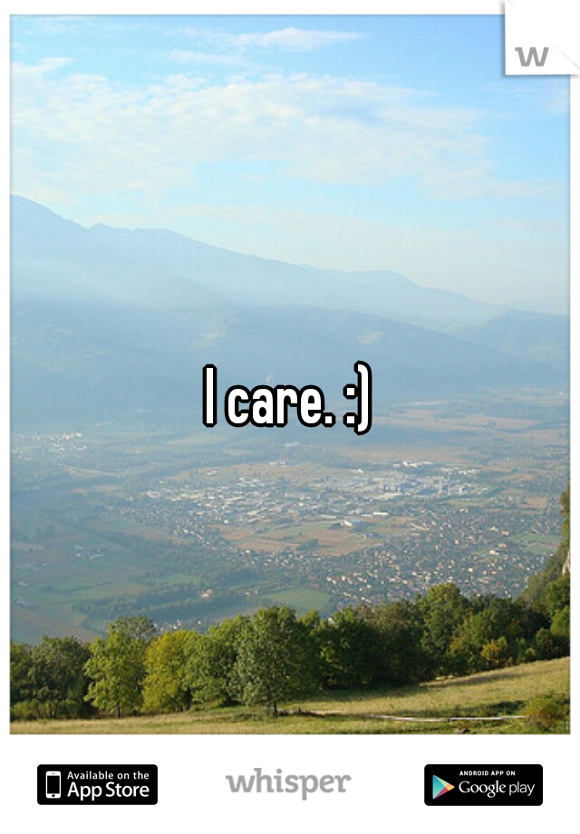 I care. :)