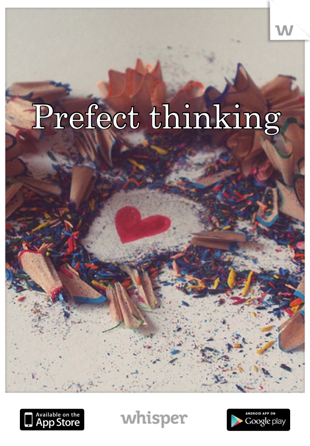 Prefect thinking