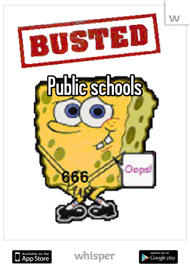 Public schools
