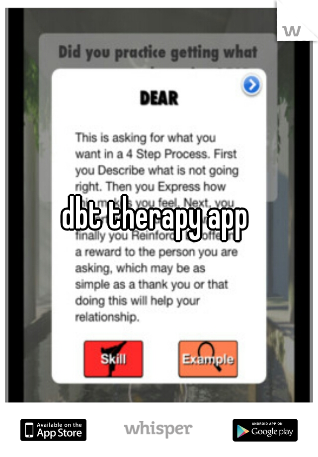 dbt therapy app 
