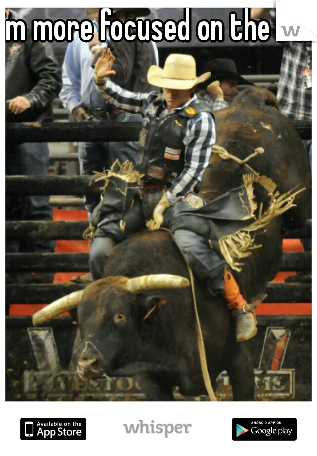 im more focused on the bulls