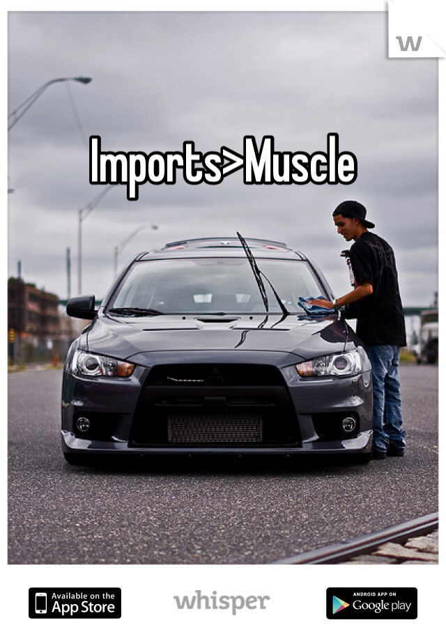 Imports>Muscle 