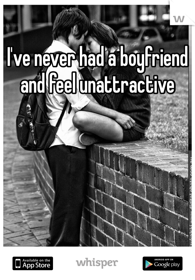 I've never had a boyfriend and feel unattractive 
