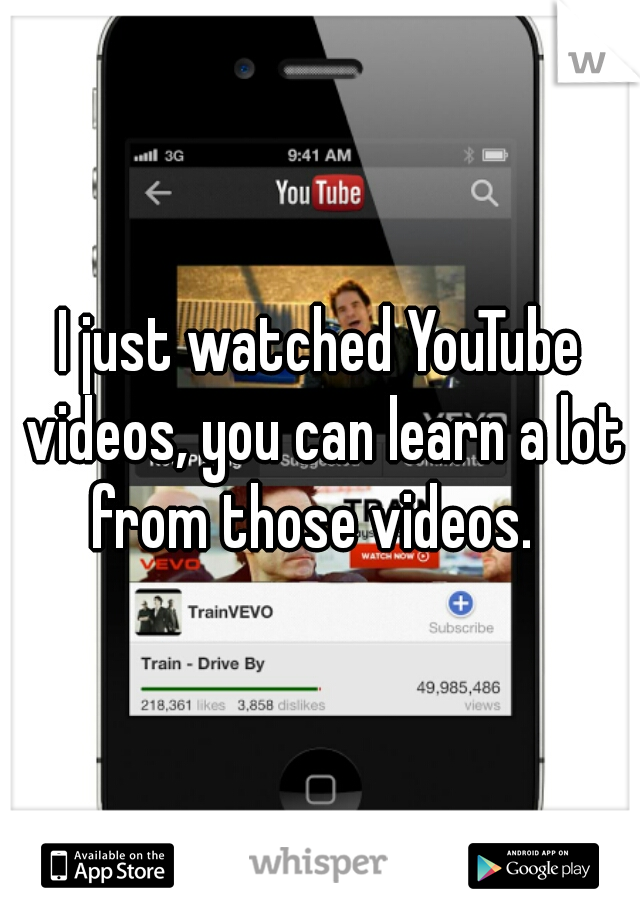 I just watched YouTube videos, you can learn a lot from those videos.  