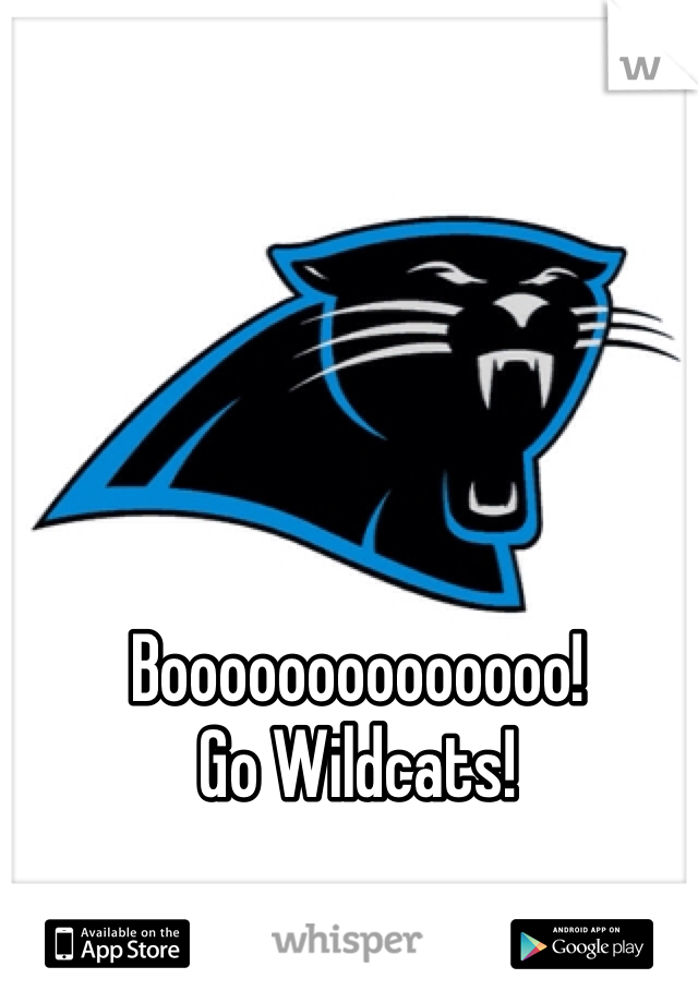 Boooooooooooooo!
Go Wildcats! 
