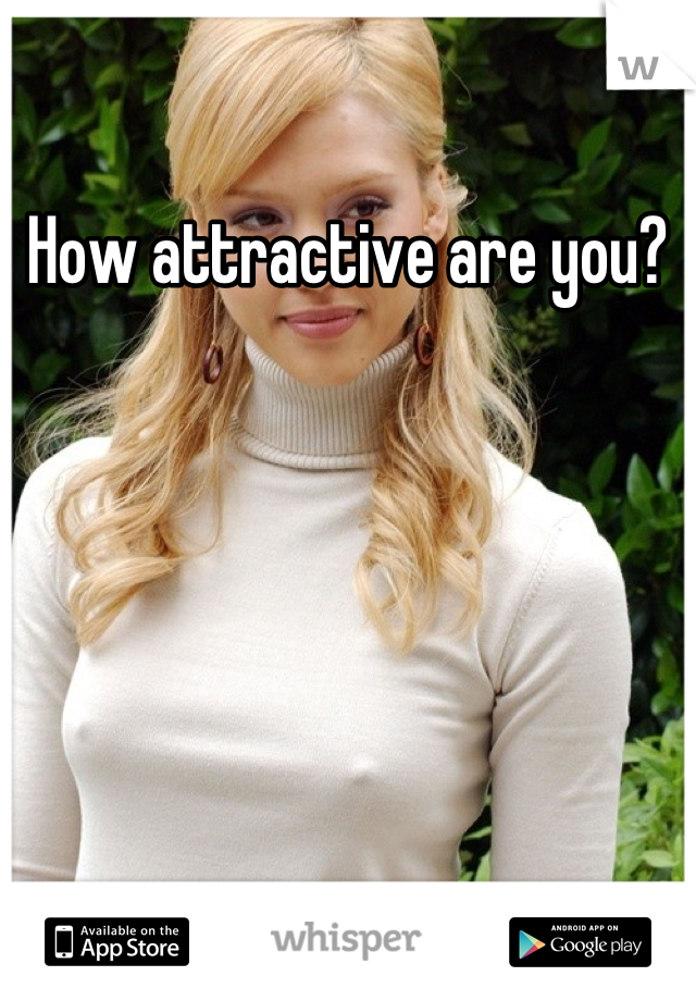 How attractive are you?