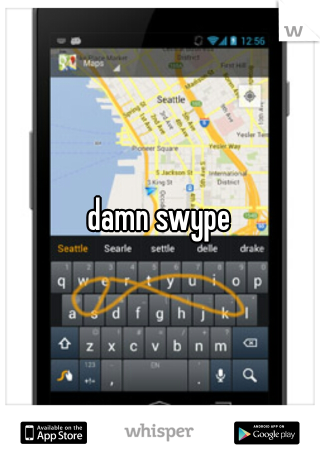 damn swype