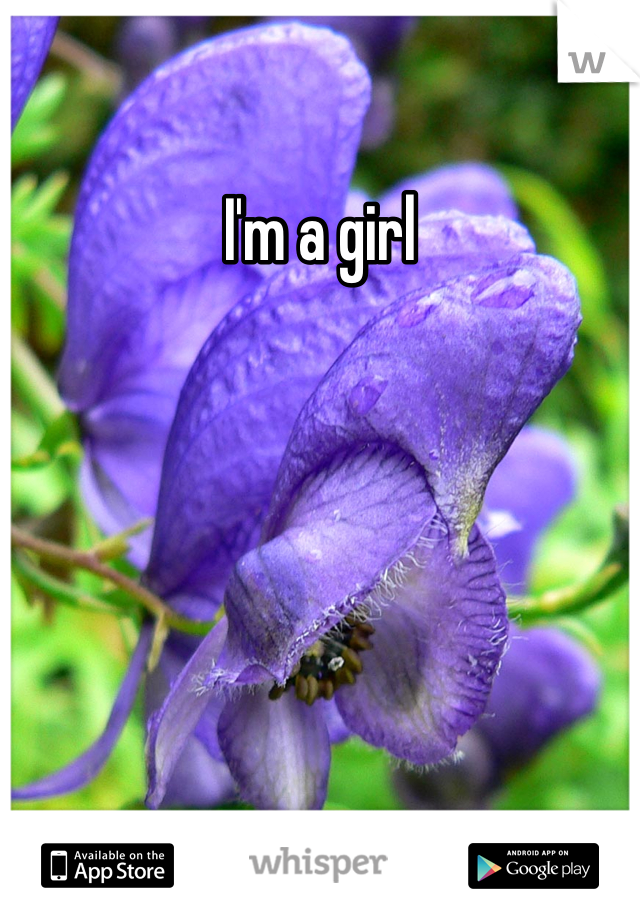 I'm a girl