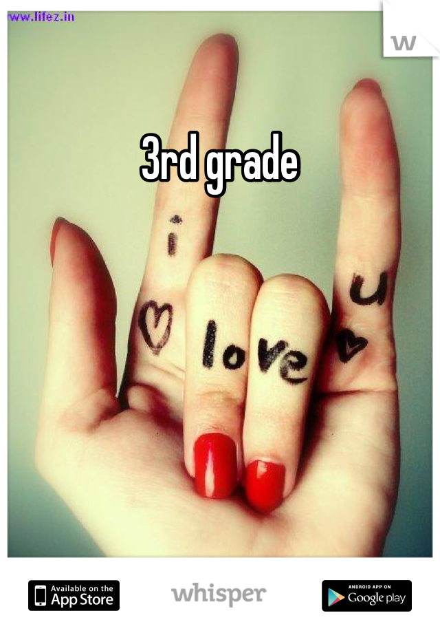 3rd grade
