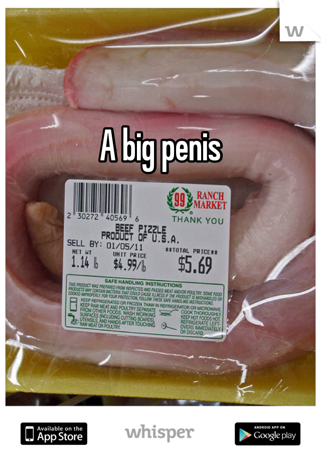 A big penis 
