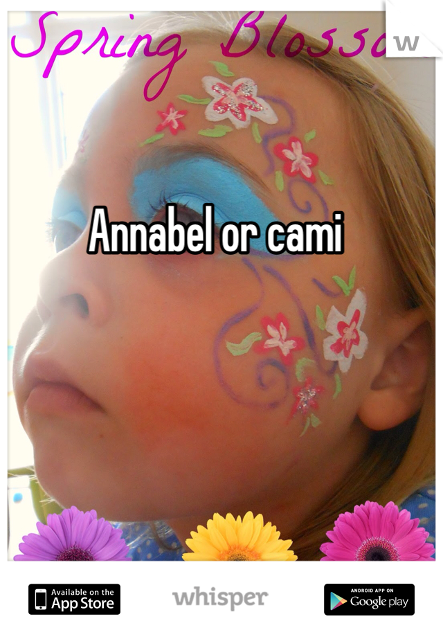 Annabel or cami 