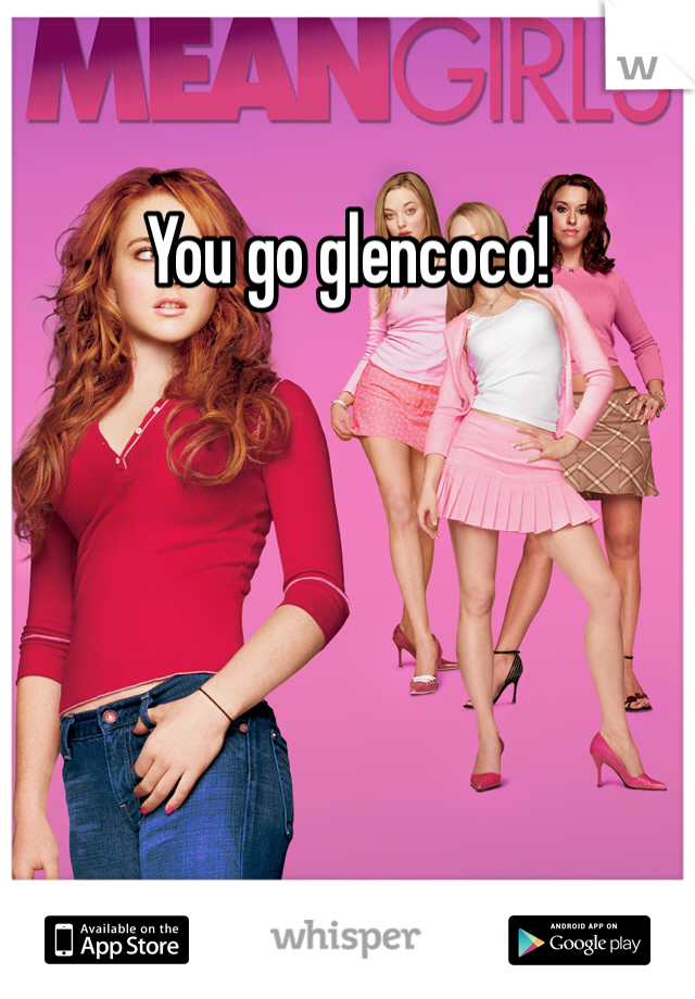 You go glencoco! 