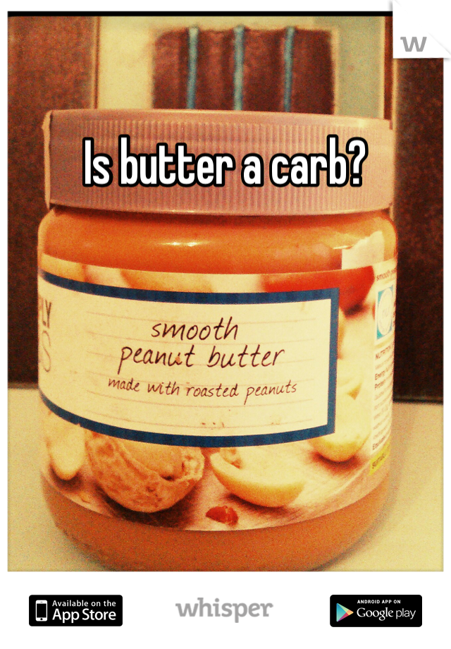 Is butter a carb?