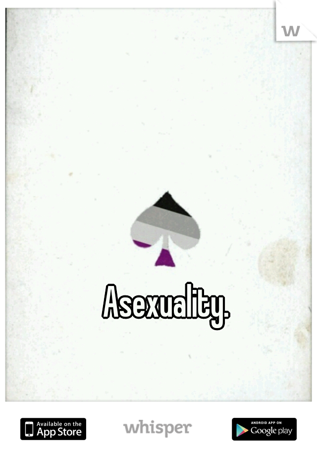Asexuality.