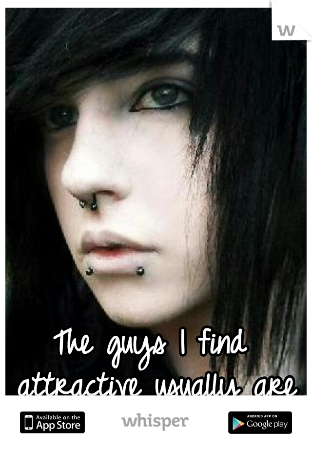 The guys I find attractive usually are assholes. :/