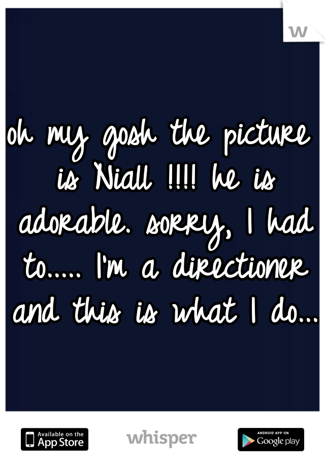 oh my gosh the picture is Niall !!!! he is adorable. sorry, I had to..... I'm a directioner and this is what I do....