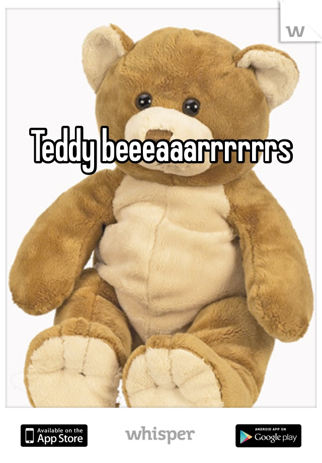 Teddy beeeaaarrrrrrs