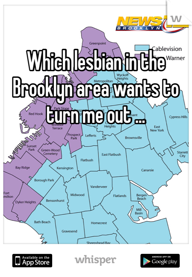 Which lesbian in the Brooklyn area wants to turn me out ... 