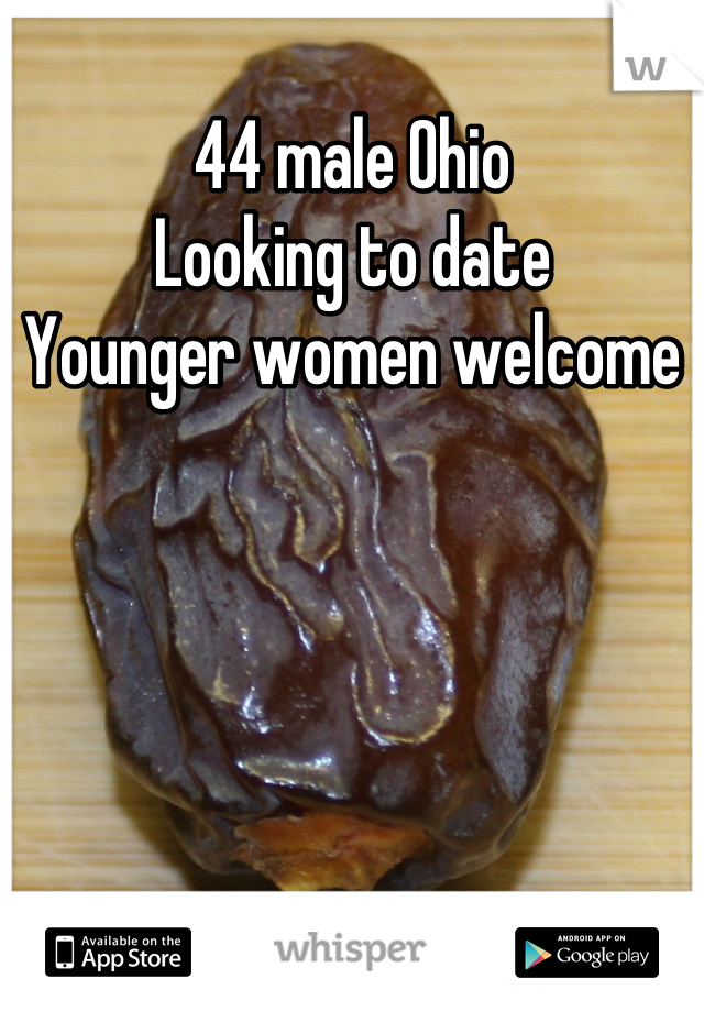 44 male Ohio 
Looking to date
Younger women welcome