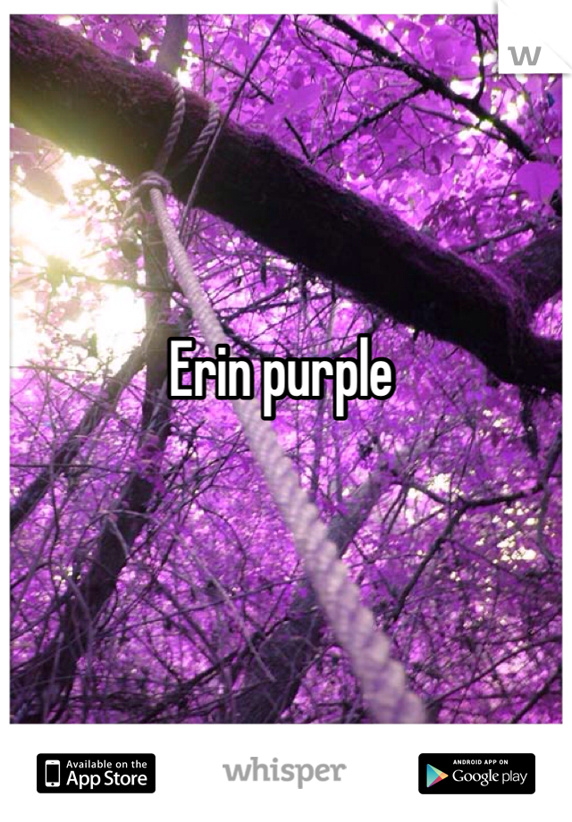 Erin purple