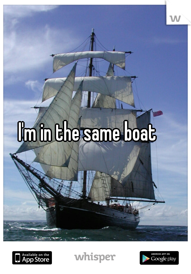 I'm in the same boat