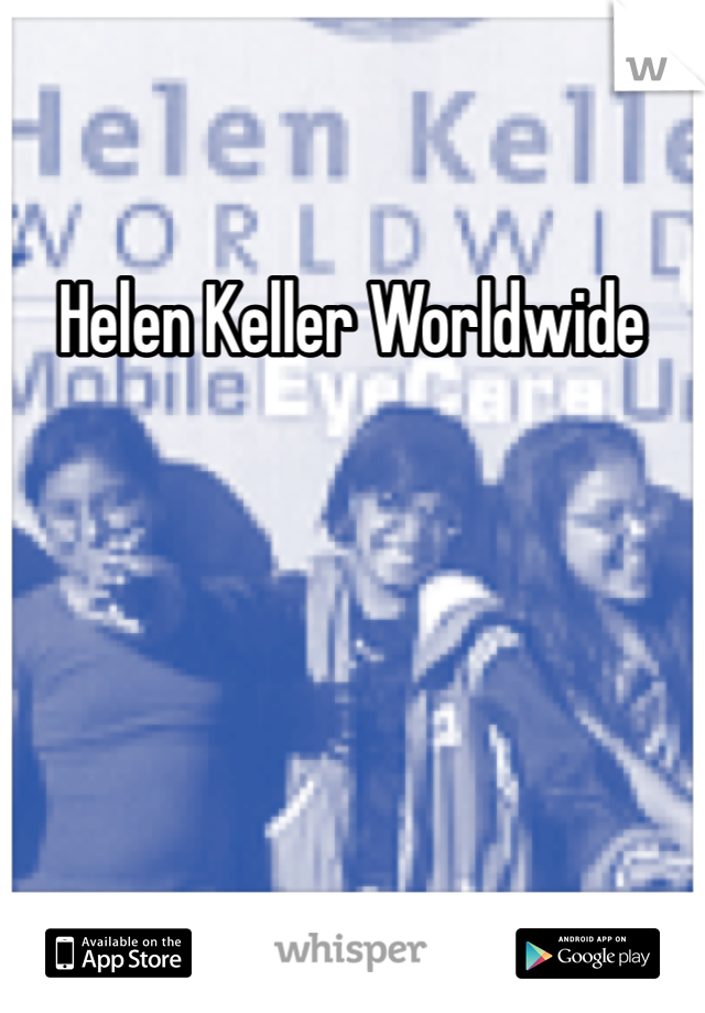 Helen Keller Worldwide