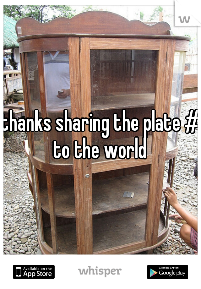 thanks sharing the plate # to the world 
