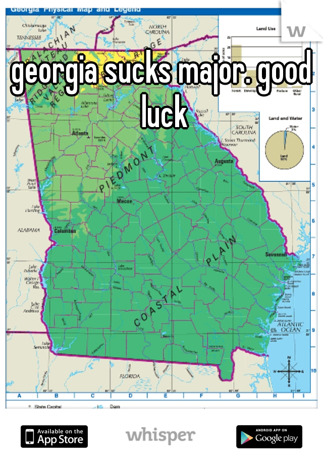 georgia sucks major. good luck