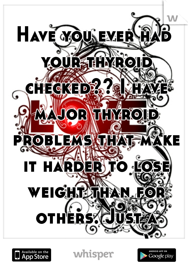 Have you ever had your thyroid checked?? I have major thyroid problems that make it harder to lose weight than for others. Just a suggestion :) 