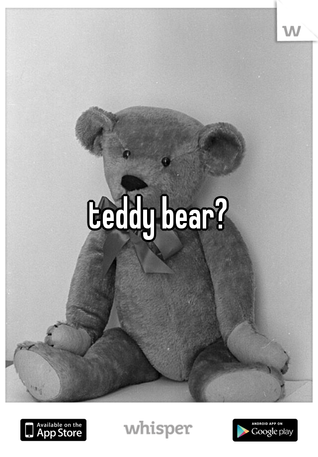 teddy bear?