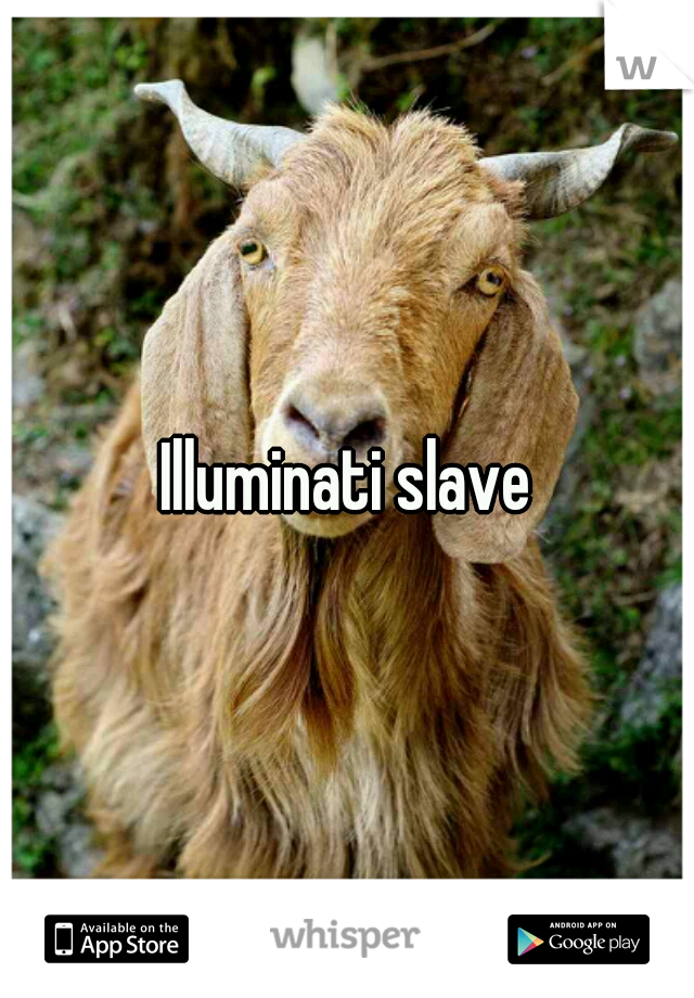 Illuminati slave