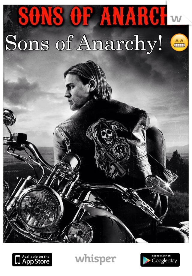 Sons of Anarchy! 😁