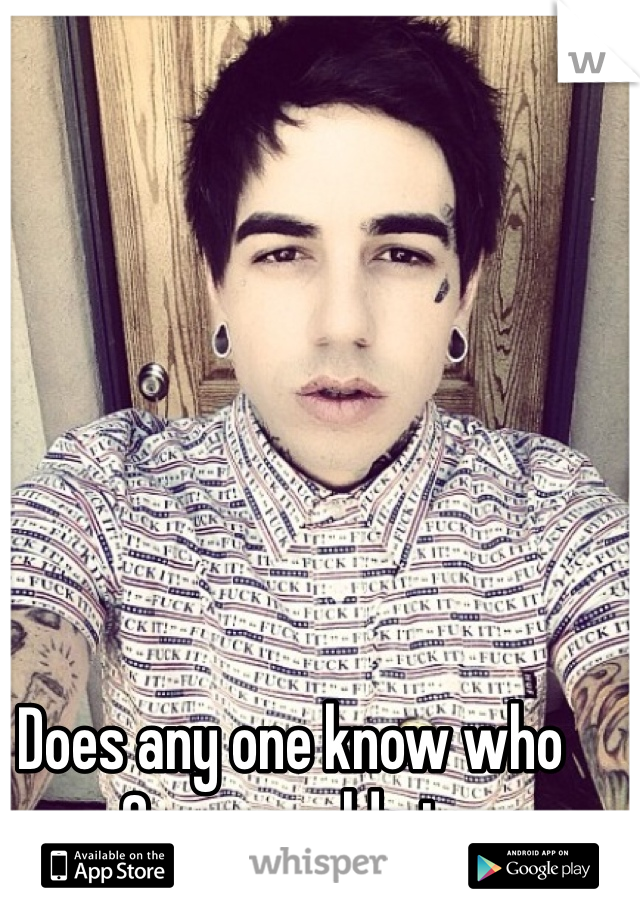 Does any one know who Oscar wylde is 