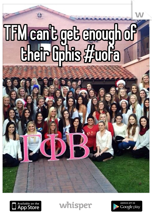 TFM can't get enough of their Gphis #uofa 