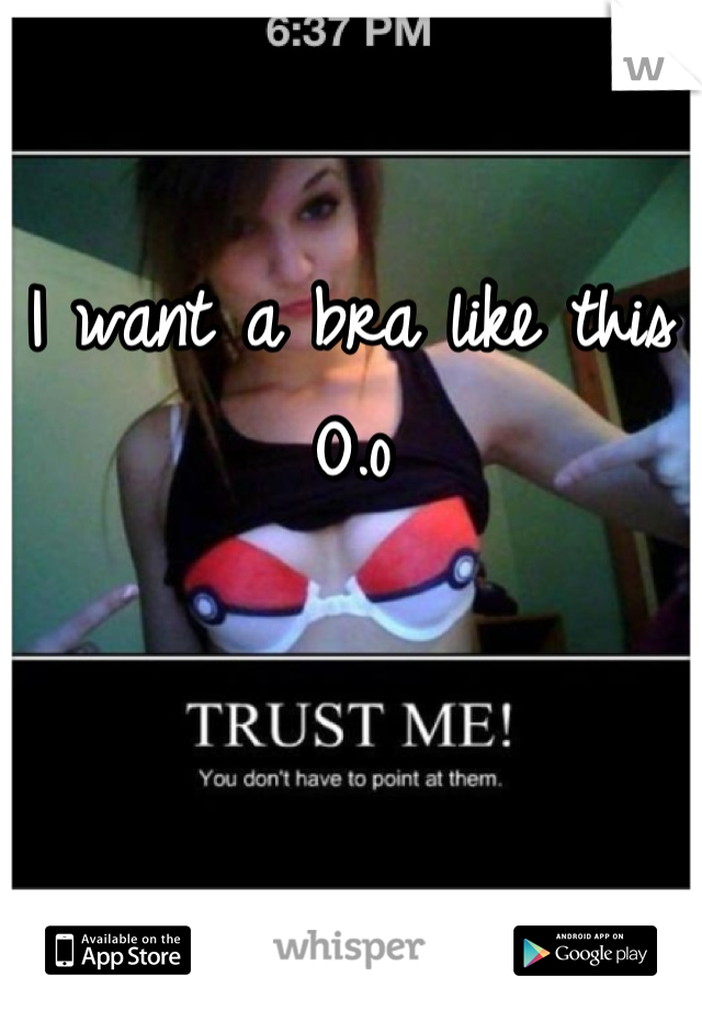 I want a bra like this O.o