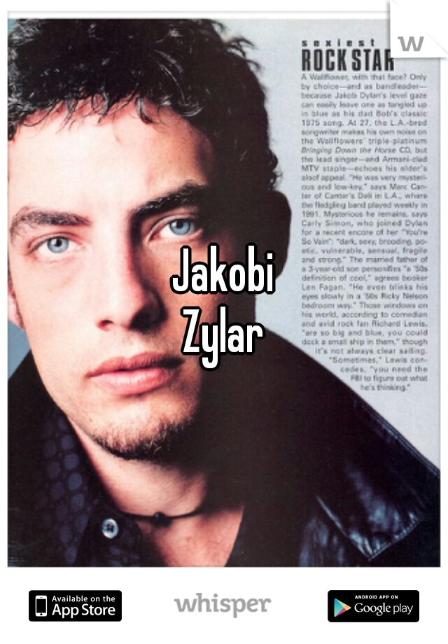 Jakobi
Zylar
