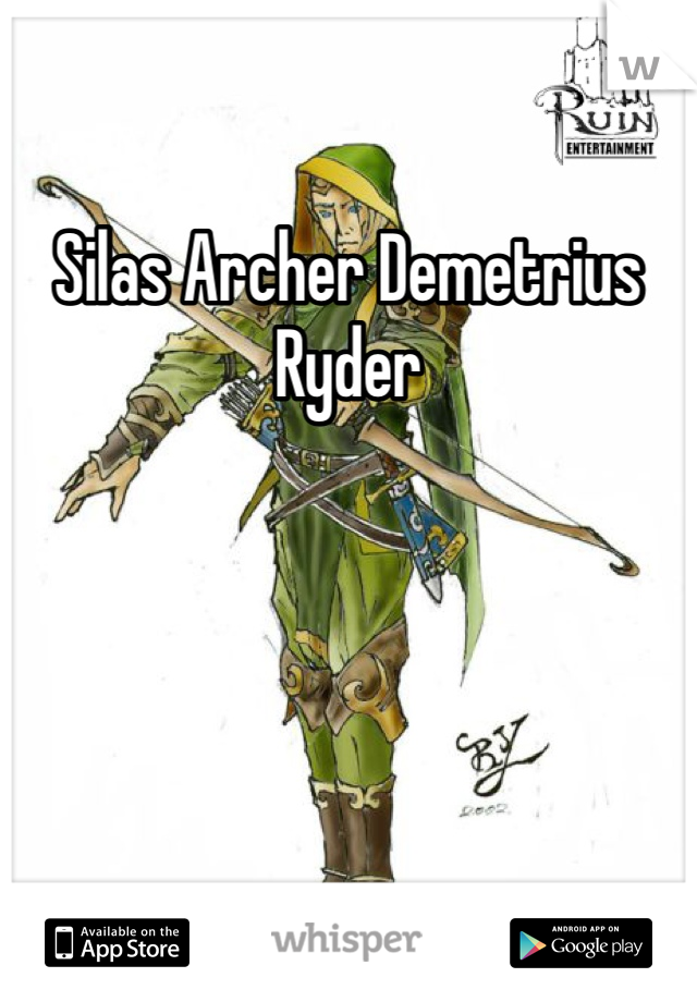 Silas Archer Demetrius Ryder