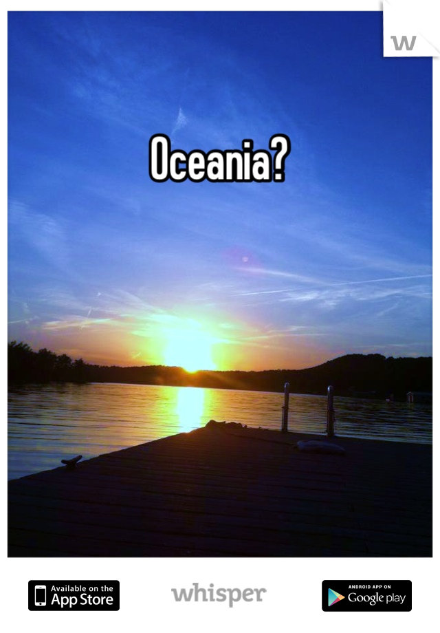 Oceania?