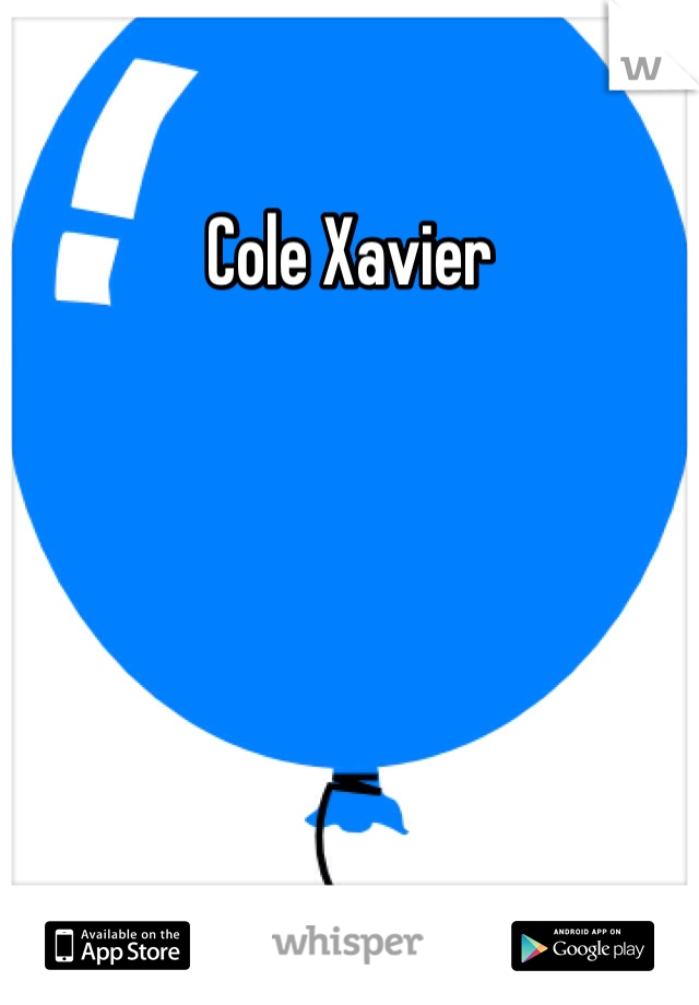 Cole Xavier 