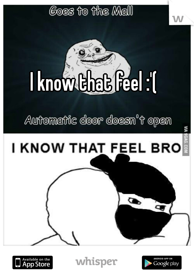 I know that feel :'(