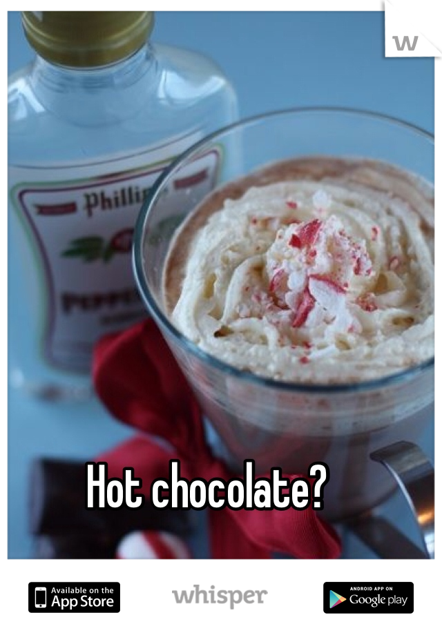 Hot chocolate?