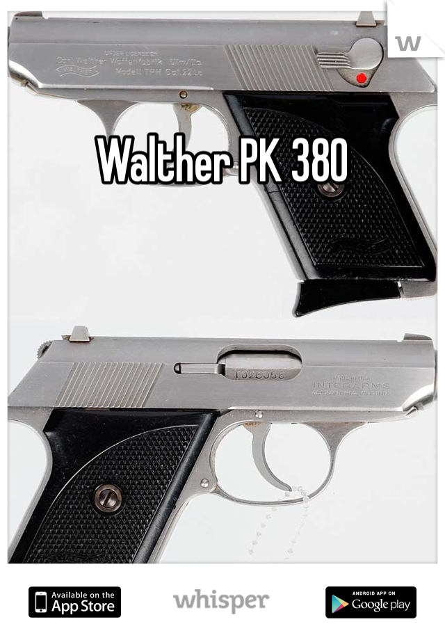 Walther PK 380