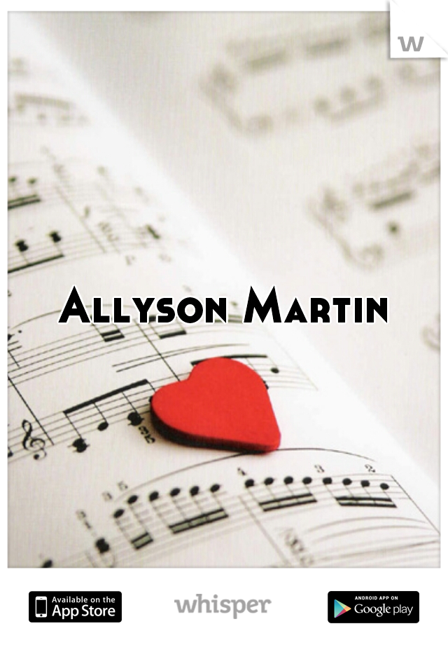 Allyson Martin