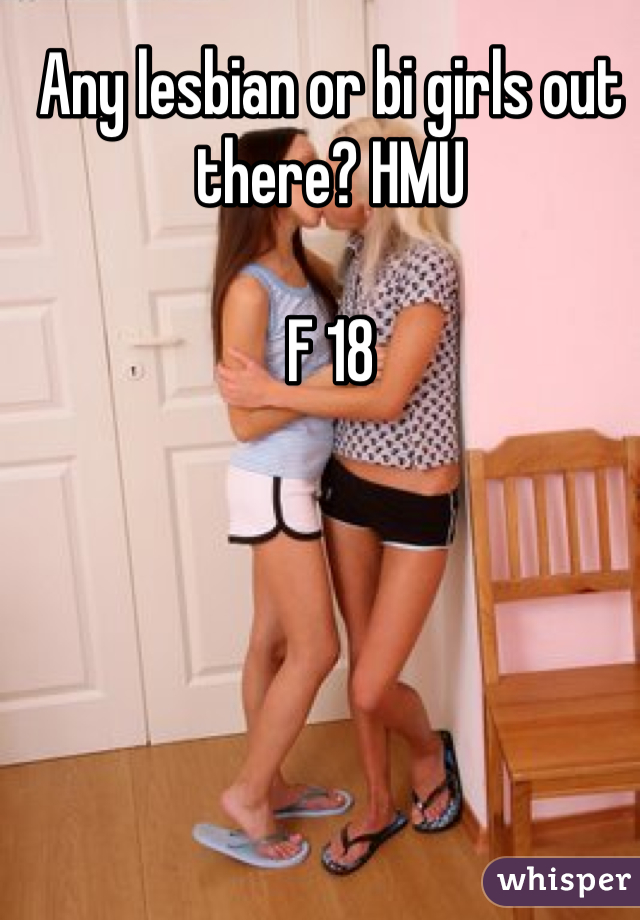 Any lesbian or bi girls out there? HMU

F 18