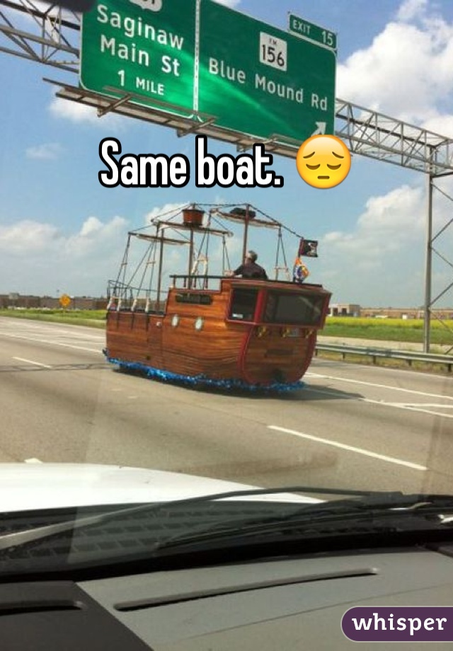 Same boat. 😔