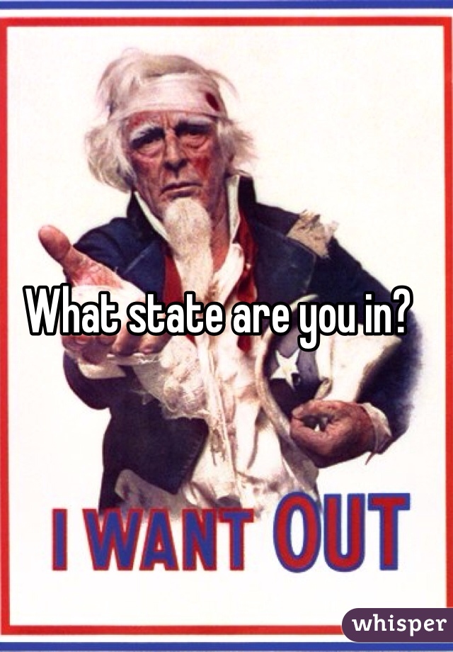 What state are you in?