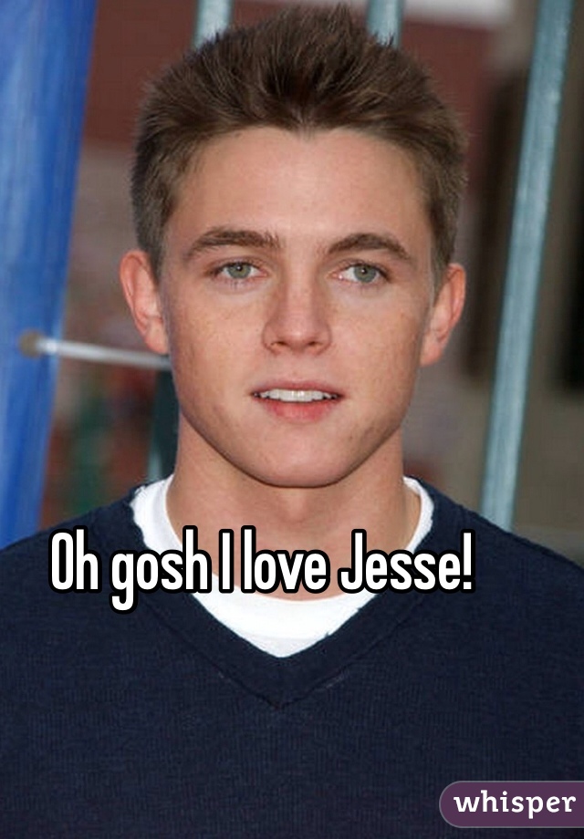 Oh gosh I love Jesse! 